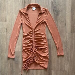 Princess Polly Ruched Long Sleeve Dress